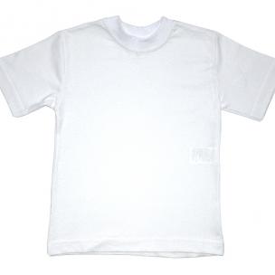 Balti marškinėliai / Dydžiai: 104, 110, 116, 122, 128 cm 